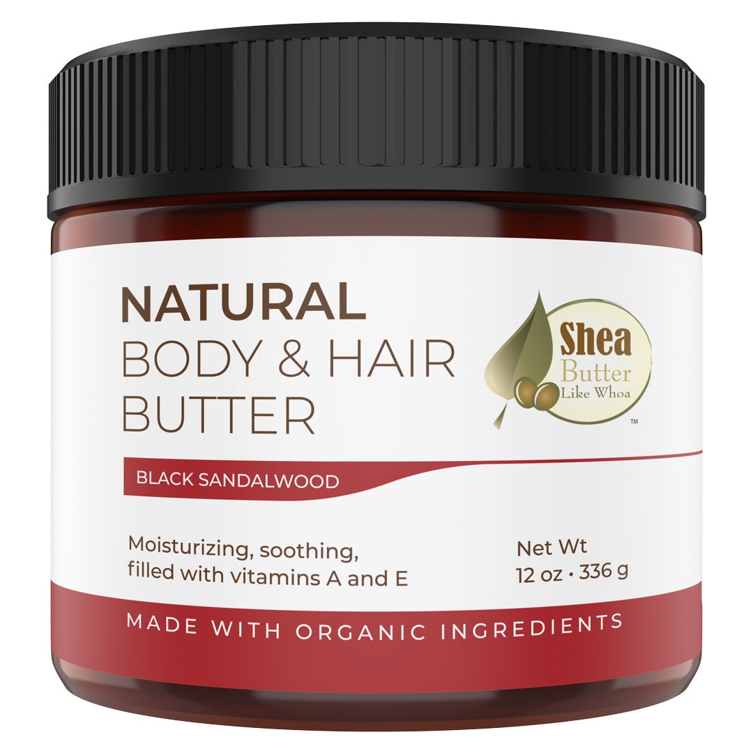 Black Sandalwood Natural Body & Hair Butter - Shea Butter Like Whoa