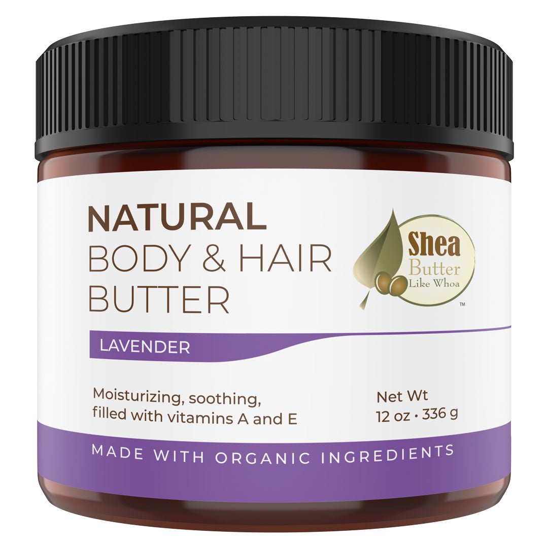 Lavender Natural Body & Hair Butter - Shea Butter Like Whoa