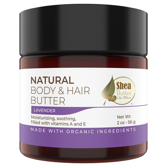 Lavender Natural Body & Hair Butter - Shea Butter Like Whoa