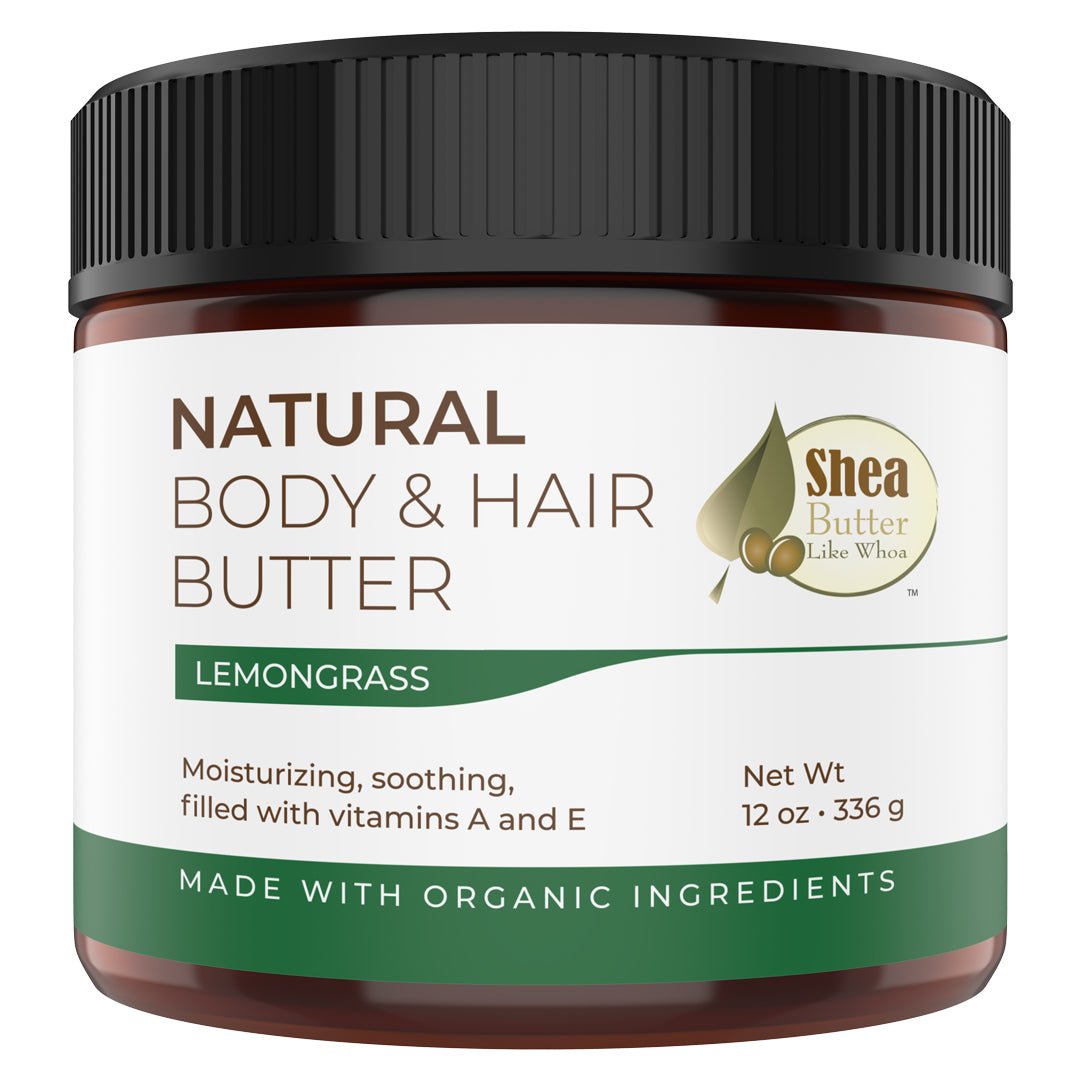 Lemongrass Natural Body & Hair Butter - Shea Butter Like Whoa