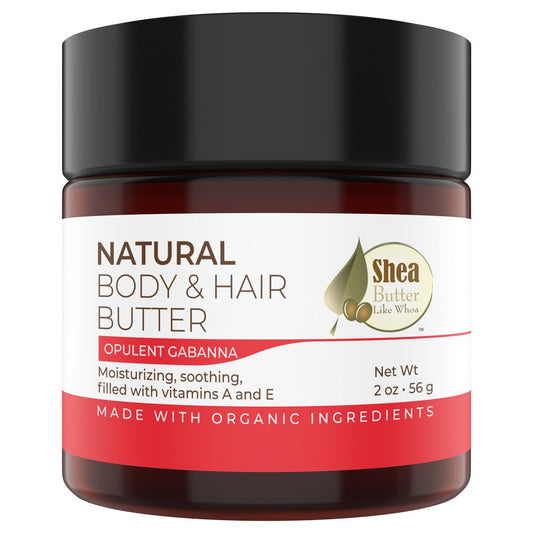 Opulent & Gabanna Natural Body Hair Butter - Shea Butter Like Whoa