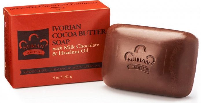 Nubian Heritage Bar Soap Ivorian Cocoa Butter - 5 oz - Shea Butter Like Whoa