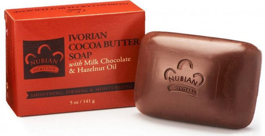 Nubian Heritage Bar Soap Ivorian Cocoa Butter - 5 oz - Shea Butter Like Whoa