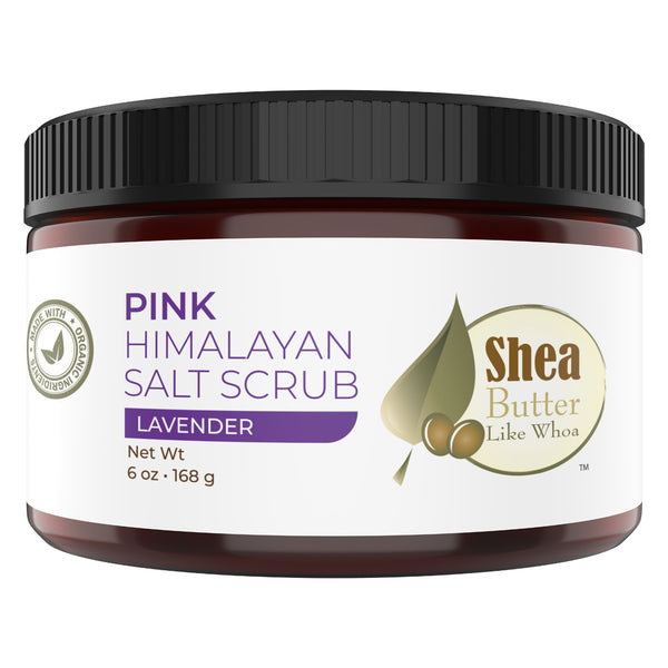Organic Pink Himalayan Salt Scrub - Lavender