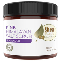 Organic Pink Himalayan Salt Scrub - Lavender