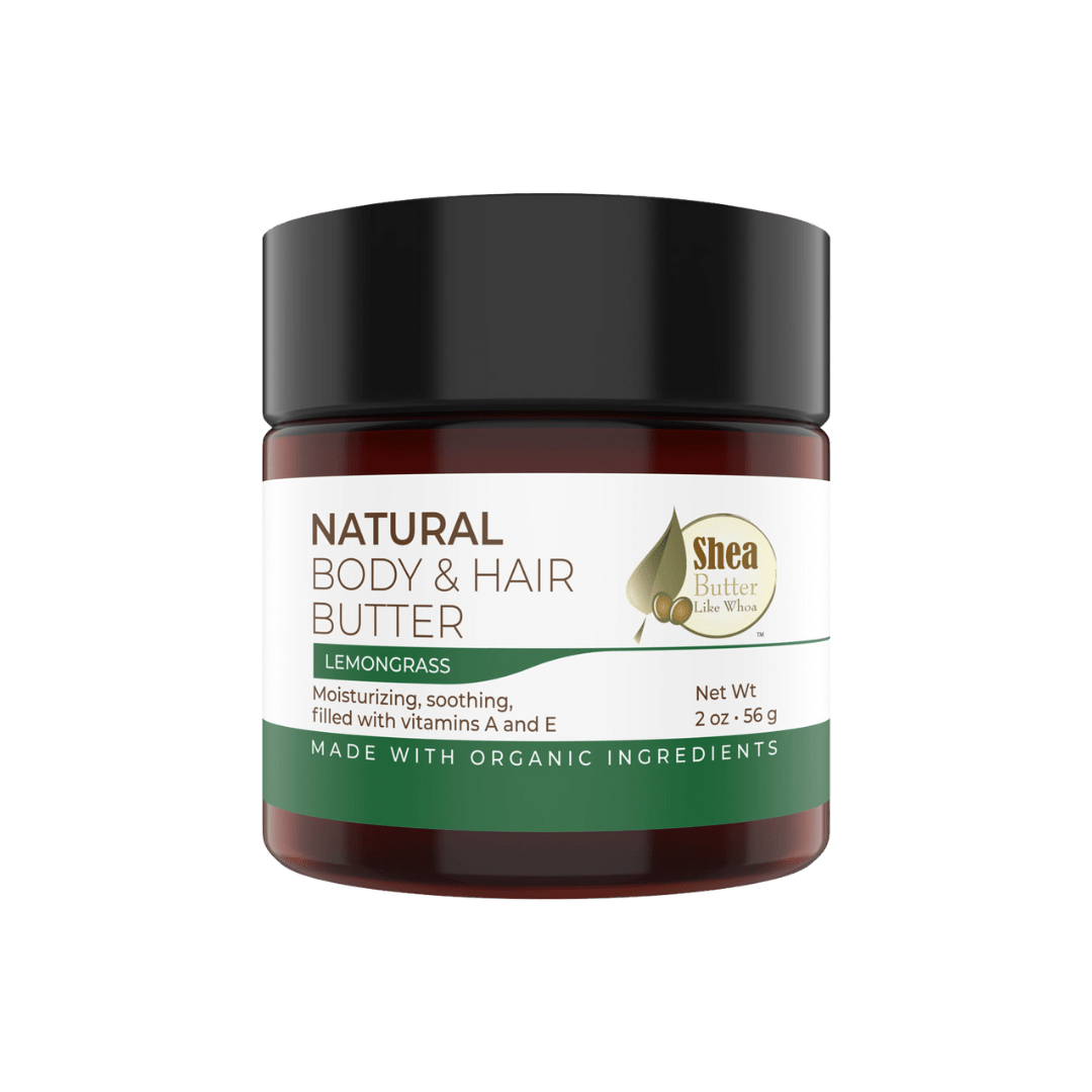 Lemongrass Natural Body & Hair Butter - Shea Butter Like Whoa