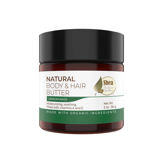 Lemongrass Natural Body & Hair Butter - Shea Butter Like Whoa