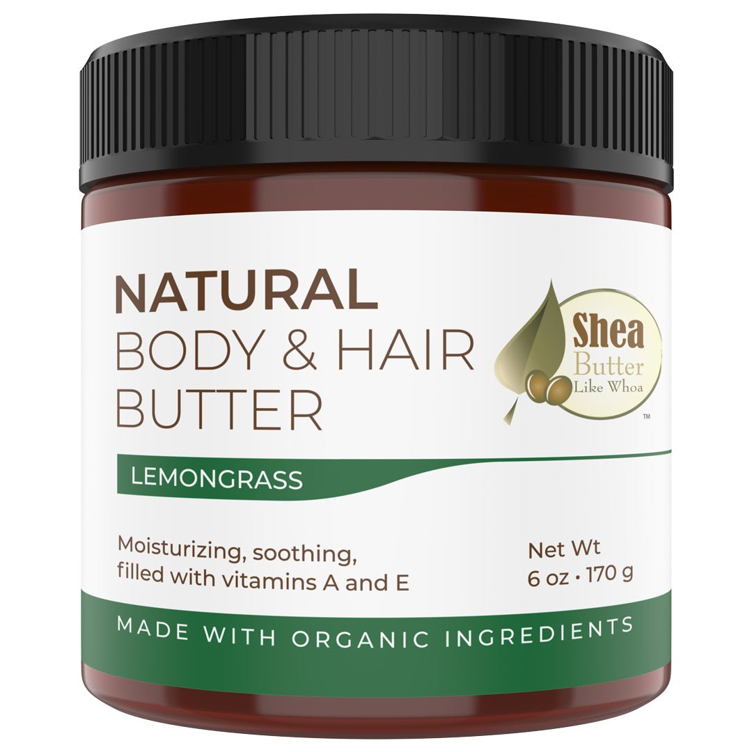 Lemongrass Natural Body & Hair Butter - Shea Butter Like Whoa