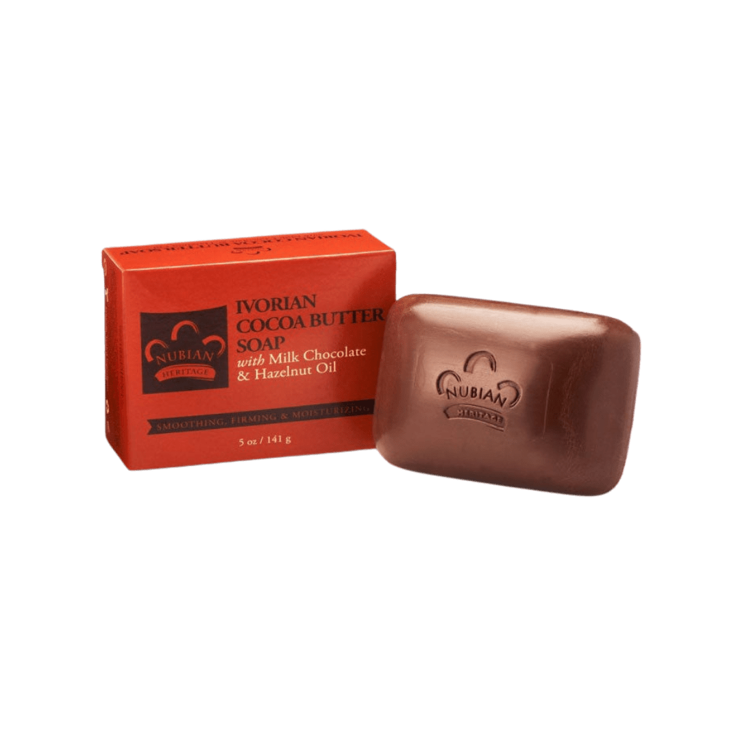 Nubian Heritage Bar Soap Ivorian Cocoa Butter - 5 oz - Shea Butter Like Whoa