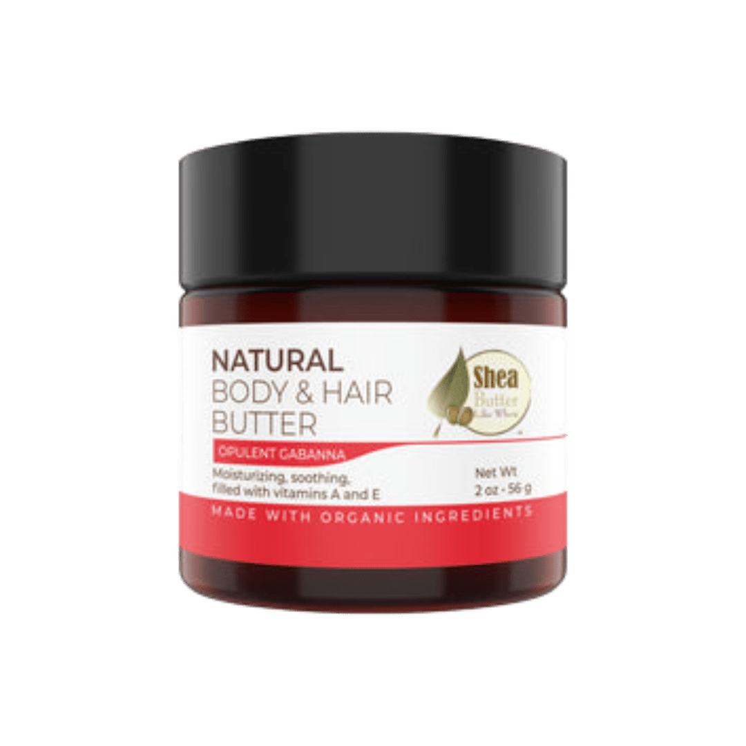 Opulent & Gabanna Natural Body Hair Butter - Shea Butter Like Whoa